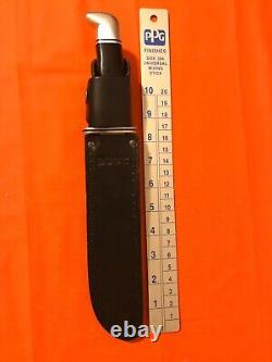 Vintage Buck 120 General Hunting Knife With Sheath 1989 Made USA