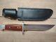 Vintage Buck 124 Frontier Bowie knife. 1988 limited edition