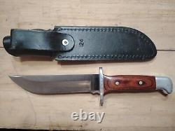 Vintage Buck 124 Frontier Bowie knife. 1988 limited edition