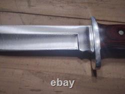 Vintage Buck 124 Frontier Bowie knife. 1988 limited edition