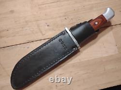 Vintage Buck 124 Frontier Bowie knife. 1988 limited edition