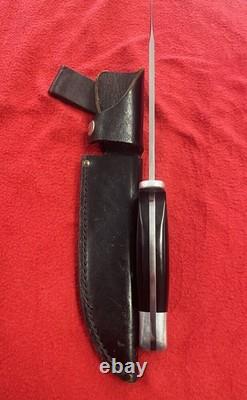 Vintage Buck 124 Frontiersman Fixed Blade Knife w Sheath PPSKN363427