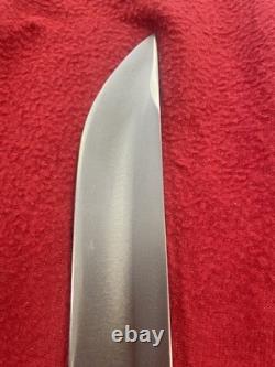 Vintage Buck 124 Frontiersman Fixed Blade Knife w Sheath PPSKN363427