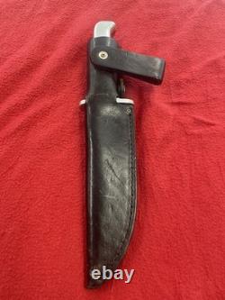 Vintage Buck 124 Frontiersman Fixed Blade Knife w Sheath PPSKN363427