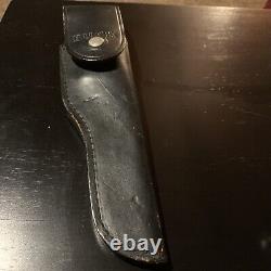 Vintage Buck 1967-72, 119 SPECIAL Fixed Blade With Sheath Hunting Knife