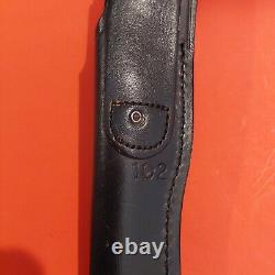 Vintage Buck 1970's Model 102 Woodsman Fixed Blade Sheath Knife Made USA