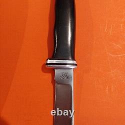 Vintage Buck 1970's Model 102 Woodsman Fixed Blade Sheath Knife Made USA