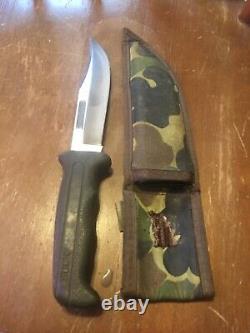 Vintage Buck 619 Fixed Blade Hunting Knife American made