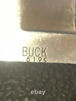 Vintage Buck 619 Fixed Blade Hunting Knife American made