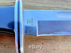 Vintage Buck Knife Model 120-Fixed Blade Knife withSheath-1967 to 1972-7.5 Blade