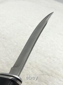 Vintage Buck Pre-1986 118 Personal Fixed Blade Sheath Knife Made USA Discontinue