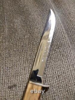 Vintage CASE Fixed Blade Stag Hunting Knife 1940 1965