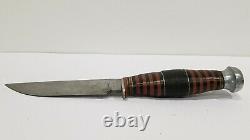 Vintage CASE'S Tested XX Hunting Knife with Sheath, 1932-1940