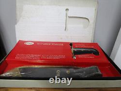 Vintage CASE XX Bowie Hunter 1836 Survival Knife & Scabbard