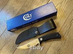 Vintage COLT Sportsman Fixed Blade Hunting Knife CT4 2002 United Cutlery Rare