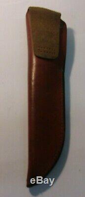 Vintage CUTCO Hunting Knife #1769 Brown D-D Edge & Cutco leather sheath