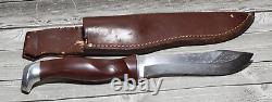 Vintage CUTCO hunting knife #1065 with Leather Sheath Made in U. S. A. LOOK LOOK