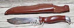 Vintage CUTCO hunting knife #1065 with Leather Sheath Made in U. S. A. LOOK LOOK