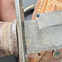 Vintage Camillus NY 8-1978 Fixed Blade US Air Force Pilot Survival Knife