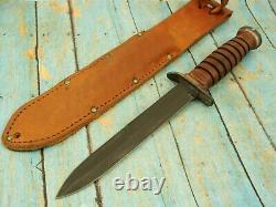 Vintage Camillus USA Repro M3 Mark 3 Combat Trench Fighting Knife Knives Tools