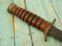Vintage Camillus USA Repro M3 Mark 3 Combat Trench Fighting Knife Knives Tools