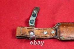 Vintage Carl Schlieper Eye Brend Jim Bowie Hunting Knife Stag Handle