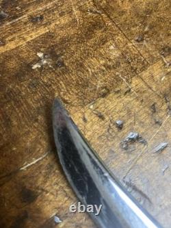 Vintage Case Fin Stag Fixed Blade Knife 5inch