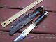 Vintage Case Fixed Blade Knife And Sheath hunting/fighting/utility