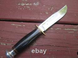 Vintage Case Fixed Blade Knife And Sheath hunting/fighting/utility