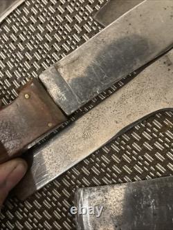 Vintage Case Kinfolks Kabar Knife Hatchet Combos And More Brands LOOK