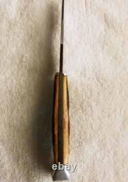 Vintage Case Stag Handle Fixed Blade Hunting Knife With Original Sheath