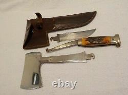 Vintage Case Tested XX Knife & Hatchet Combo