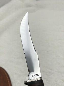 Vintage Case XX 1940-1964 Fixed Blade Stacked Leather Sheath Knife Excellent