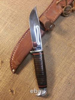 Vintage Case-XX #364-SAB 1965-1969 Straight Blade Hunting Fish Knife VERY NICE