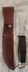 Vintage Case XX 366 Fixed Blade Hunting Knife With Stacked Leather Handle & Sheath