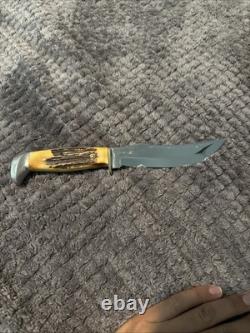 Vintage Case XX 523-5 Fixed Blade Hunting Knife