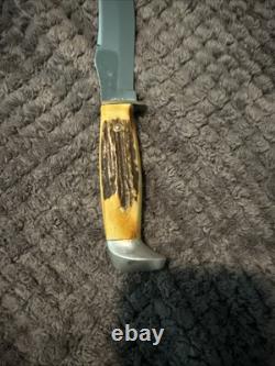 Vintage Case XX 523-5 Fixed Blade Hunting Knife