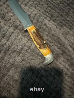 Vintage Case XX 523-5 Fixed Blade Hunting Knife