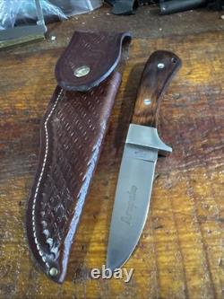 Vintage Case XX Arapaho Fixed Blade Knife Leather Sheath USA R503 SSP