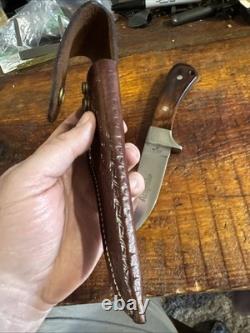 Vintage Case XX Arapaho Fixed Blade Knife Leather Sheath USA R503 SSP