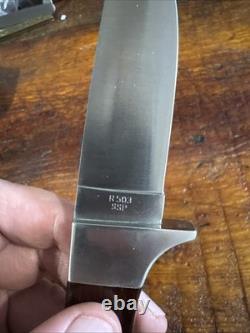 Vintage Case XX Arapaho Fixed Blade Knife Leather Sheath USA R503 SSP