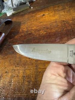Vintage Case XX Arapaho Fixed Blade Knife Leather Sheath USA R503 SSP
