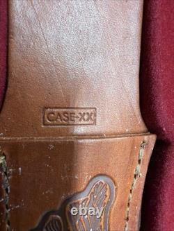 Vintage Case XX Kodiak Fixed Blade Hunting Knife With Sheath, Box, Papers Nib
