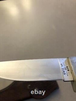 Vintage Case xx R503SSP Arapaho Knife With Original Sheath And Lanyard Nice