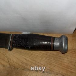 Vintage Cattaraugus Hunting Knife 4.5 Blade