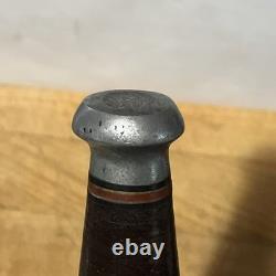 Vintage Cattaraugus Hunting Knife 4.5 Blade