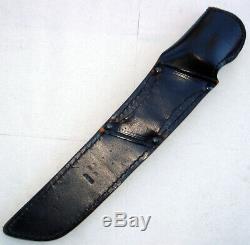 Vintage Cold Steel Magnum Tanto 9 Inch Fixed Blade Knife With Sheath, Japan