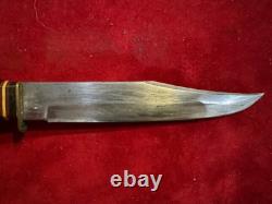 Vintage Concord Solingen Stag Hunting Or Fighting Knife & Sheath (918)