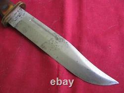 Vintage Craftsman American Eagle by Schrade Fixed Blade Hunting Bowie Knife