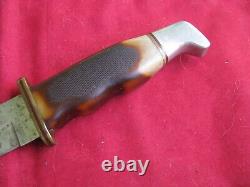 Vintage Craftsman American Eagle by Schrade Fixed Blade Hunting Bowie Knife